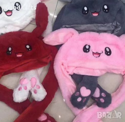 Светеща Шапка с мърдащи ушички Зайче, снимка 2 - Други - 38353608