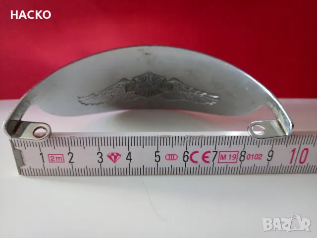 Метална Козирка за Фар на Harley Davidson 100% Оригинална, снимка 5 - Части - 50303487