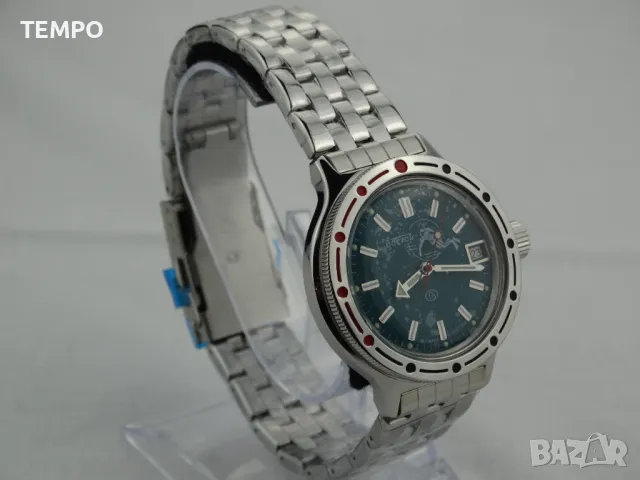 ВОСТОК АМФИБИЯ АВТОМАТИЧЕН-"SCUBA DUDE" ref: 420059, снимка 11 - Мъжки - 43232645