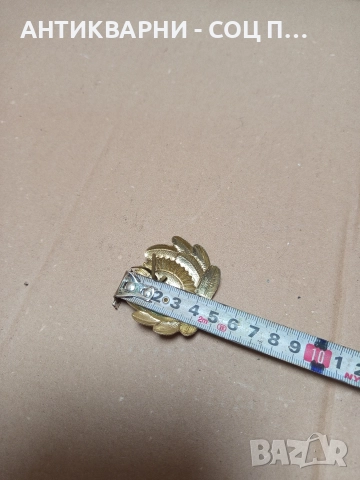 Соц Стара Кокарда За Съветска Фуражка Милиция. , снимка 6 - Антикварни и старинни предмети - 52957742