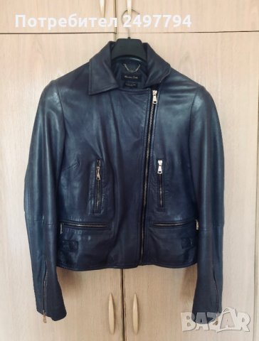 Кожено яке Massimo Dutti , снимка 2 - Якета - 29081100