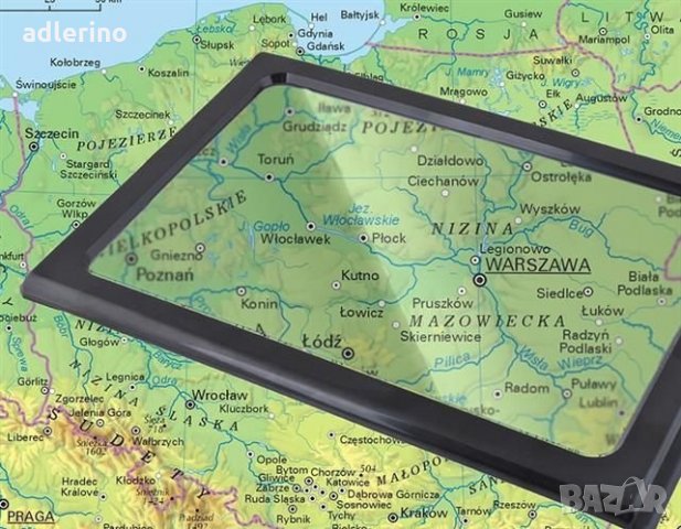 Лупа A4 за четене, голяма лупа, екранна лупа, филателска лупа, снимка 10 - Други - 34470732