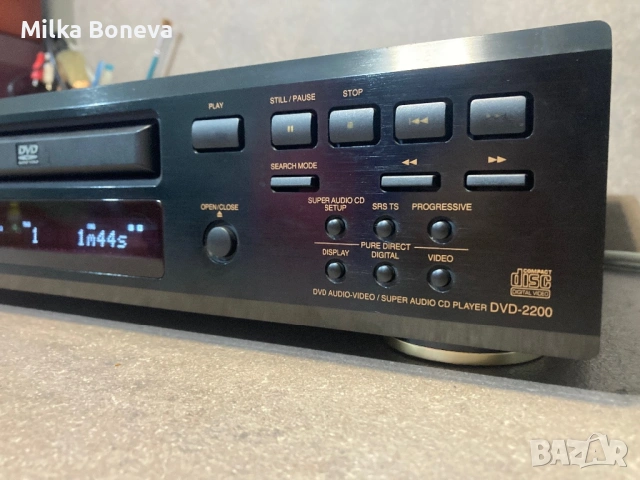 Denon DVD 2200, снимка 5 - Плейъри, домашно кино, прожектори - 53253091