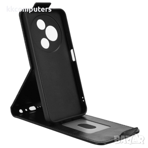 TCL 60 SE / TCL 605 4G Кожен Магнитен Флип Калъф с Протектор, Държач за Карти | Черен, Кафяв, Розов,, снимка 6 - Калъфи, кейсове - 52050963