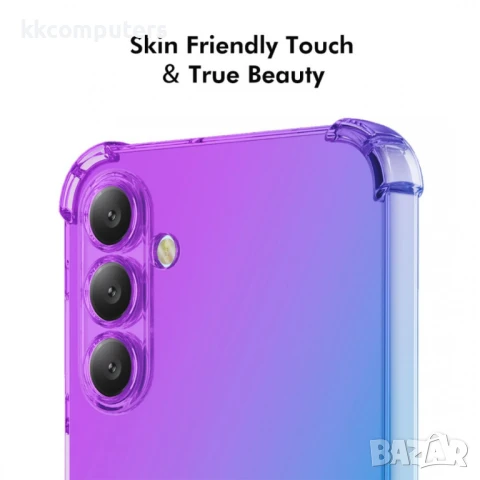 Samsung Galaxy A36 5G / A56 5G Удароустойчив ENKAY2 Силиконов Калъф и Протектор, снимка 6 - Калъфи, кейсове - 50797624