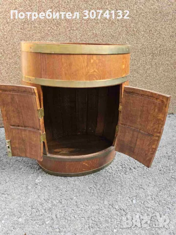Масивно дъбово буре/барче, снимка 3 - Шкафове - 49184244