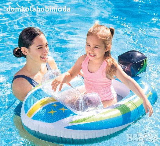 Надуваема детска лодка Intex,3 дизайна, До 27 килограма, снимка 6 - Надуваеми играчки - 40528110