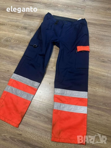 Мъжки работен панталон Wenaas Patos Hi-Vis Work Trousers 12379-430 - Safe Compete , L размер, снимка 3 - Други - 52503148