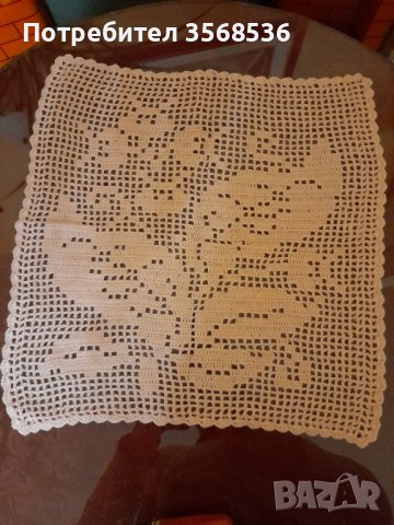 Плетива на една кука, снимка 2 - Покривки за маси - 44297477