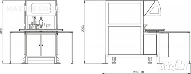 CNC зачистваща машина за PVC рамки OZGENC OMR 119, снимка 11 - Други машини и части - 30829532