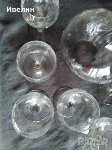 стар кристален сервиз арт деко, снимка 4 - Антикварни и старинни предмети - 30454127