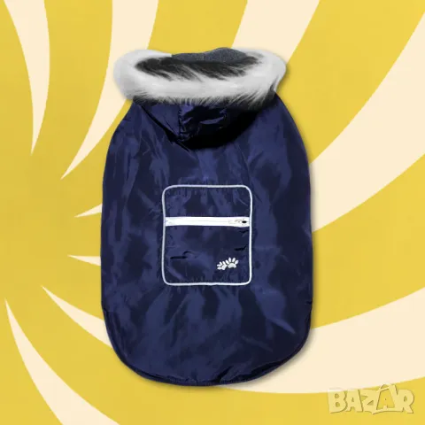 Яке за куче с гугла. Якета за кучета. Кучешки дрехи. Грейка за куче. Дрехи за кучета. М / XXL, снимка 3 - За кучета - 38310245
