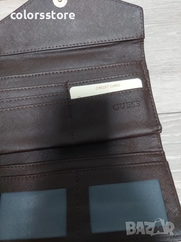 Бежов портфейл Guess/SG58p, снимка 5 - Портфейли, портмонета - 51739926