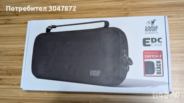 НОВ - Savage Raven by Skull & Co преносим твърд калъф кейс за Nintendo Switch 2 , снимка 2 - Аксесоари - 55768673
