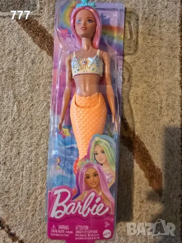 кукла Барби Barbie русалка, снимка 2 - Кукли - 48113266