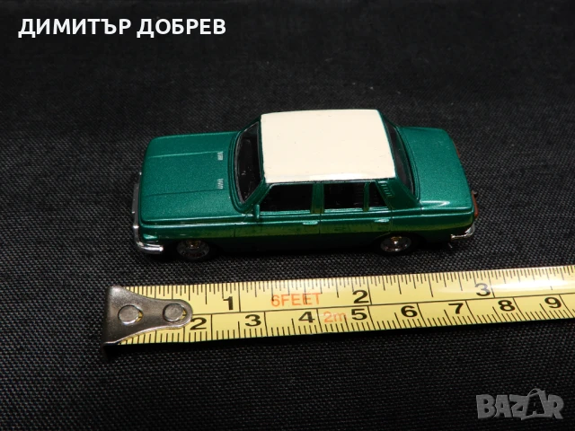 1/64 РЕТРО МЕТАЛНА КОЛИЧКА WARTBURG 353 GRELL, снимка 7 - Колекции - 50506361