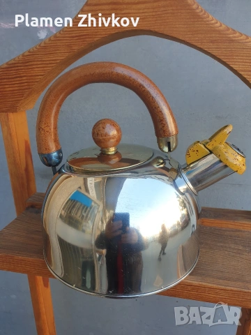 нов чайник от неръждаема стомана , снимка 3 - Други - 54106601