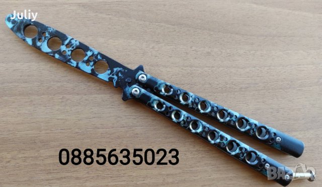 Тренировъчен нож пеперуда, снимка 3 - Ножове - 31970288