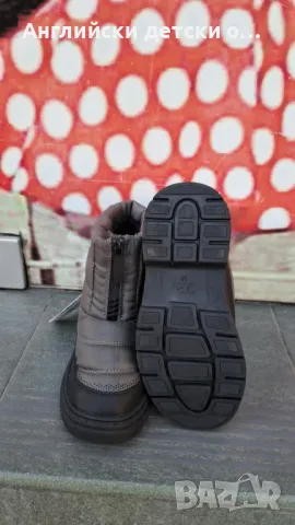 Английски детски апрески-ZARA , снимка 5 - Детски боти и ботуши - 47723898