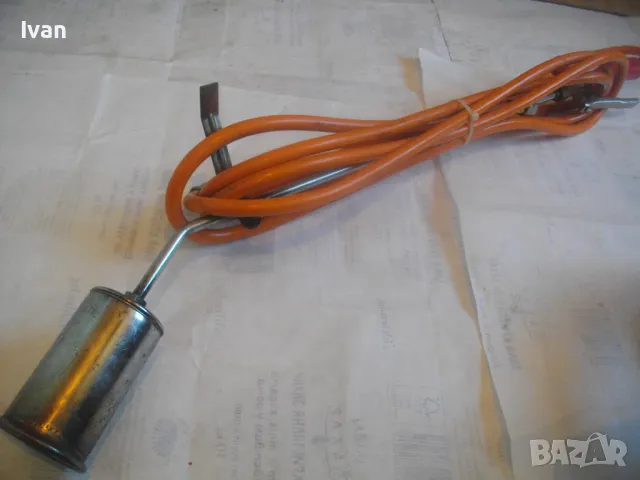 CFH 88см НЕМСКА ПРОФЕСИОНАЛНА ГАЗОВА ПРОПАН-БУТАН ГОРЕЛКА ЗА ПОКРИВИ ХИДРОИЗОЛАЦИИ с 5 м. МАРКУЧ 