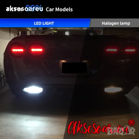 2 бр. Габаритни крушки BA9S 5 SMD 5050 Автомобилна LED вътрешна лампа крушка за номер за вратата , снимка 13 - Аксесоари и консумативи - 48615156