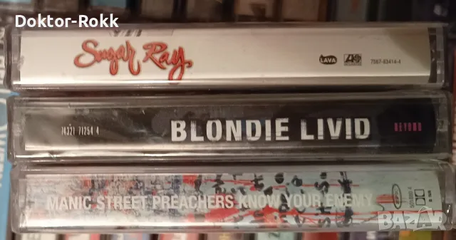Blondie + Sugarray + Manic Streets Preacher - аудио касети х 15 лв., снимка 2 - Аудио касети - 49427212