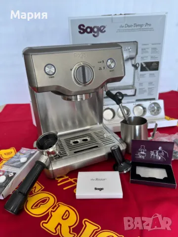 Кафе машина SAGE BES810BSS the Duo-Temp™ Pro, снимка 2 - Обзавеждане за заведение - 50408122