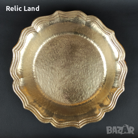 Масивна бронзова фруктиера, снимка 3 - Антикварни и старинни предмети - 44558764