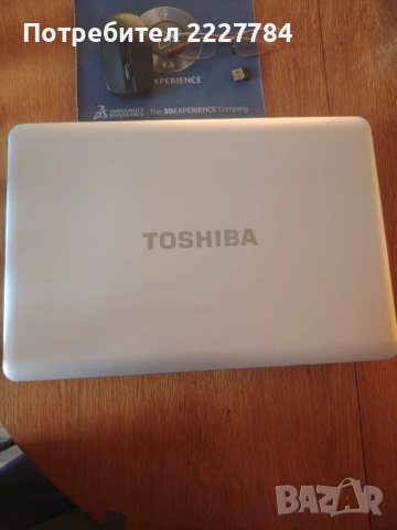 Лаптоп TOSHIBA SATELIT L500.Старичък но безпроблемен.