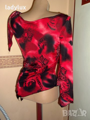 Orsay, Красива Блуза с голо рамо, Размер S. Код 1065, снимка 6 - Блузи с дълъг ръкав и пуловери - 29376756