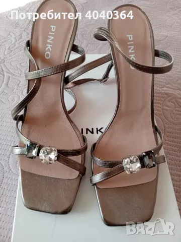 PINKO N41 сандали, снимка 3 - Сандали - 47273342