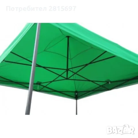 Сгъваема квадратна градинска шатра тип хармоника, снимка 12 - Градински мебели, декорация  - 48423915