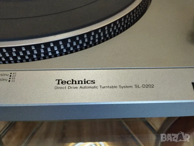 Грамофон Technics SL-D202, снимка 10 - Грамофони - 55824397