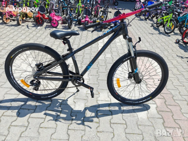 BG Алуминиев велосипед 26" JUMP hdb черен, снимка 2 - Велосипеди - 54334893