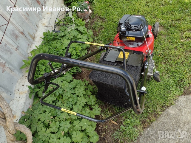 HONDA Бензинова самоходна косачка 42 см., снимка 3 - Градинска техника - 54288182