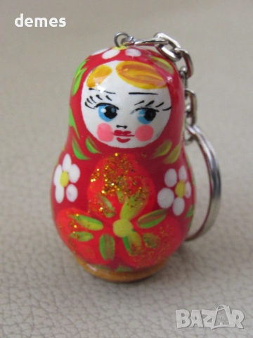 Ключодържател-матрьошка от Русия, снимка 2 - Колекции - 52592176