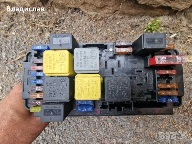 Модул релета Mercedes w203 C200 Kompresor sport coupe , снимка 3 - Части - 50393246