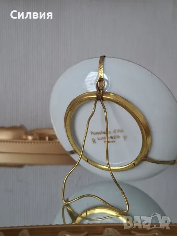 „Limoges – Porcelaine d’Art – романтична миниатюра – Франция“, снимка 3 - Антикварни и старинни предмети - 56221955