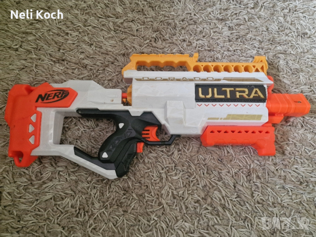 Нърф Ultra Dorado на батерии