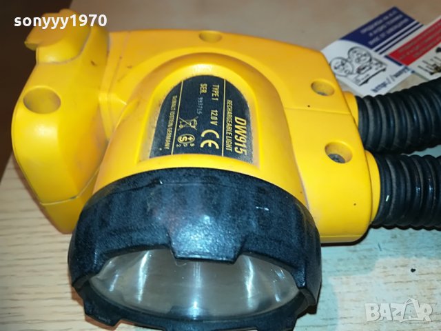 dewalt-профи фенер-60см-внос франция, снимка 11 - Други инструменти - 29709813