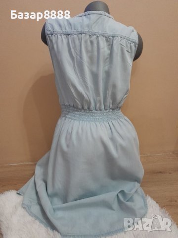 Дамска дънкова ежедневна рокля,размер М , снимка 4 - Рокли - 38089330