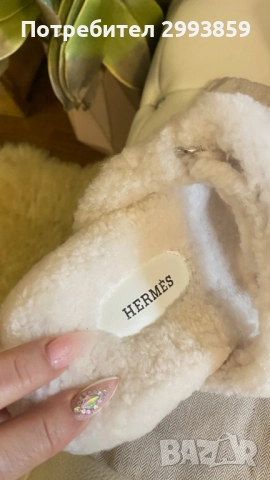 Ермес чехли сандали*Hermes Chypre sandal 36/39, снимка 8 - Чехли - 52478518