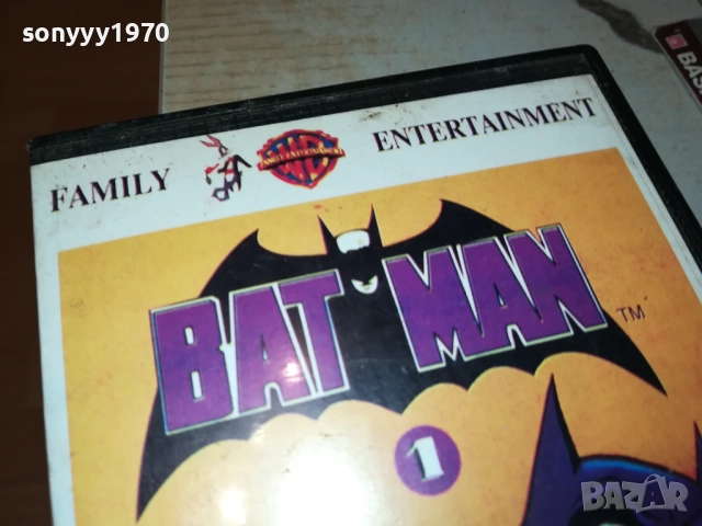 BATMAN-VHS VIDEO TAPE 1610251846, снимка 5 - Други жанрове - 52078656