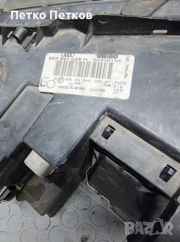 Фарове за Audi A4 B6 Xenon , снимка 4 - Части - 54023303