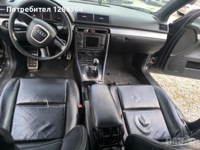 Audi A4 B6 S-line 1.9 TDI 131к.с. НА ЧАСТИ , снимка 10 - Автомобили и джипове - 51121883