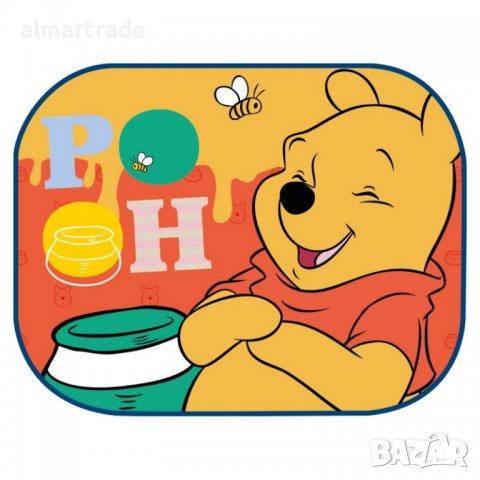 Комплект 2 сенника за кола, Winnie the Pooh, 36 x 44 cm, снимка 5 - Аксесоари и консумативи - 39334467