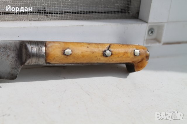 Стар хайдушки нож, снимка 4 - Антикварни и старинни предмети - 38247433