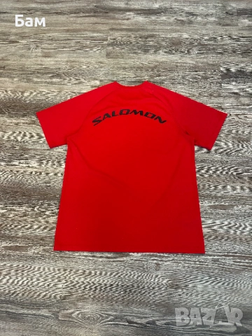 Оригинална мъжка тениска Salomon размер М, снимка 2 - Тениски - 54353358