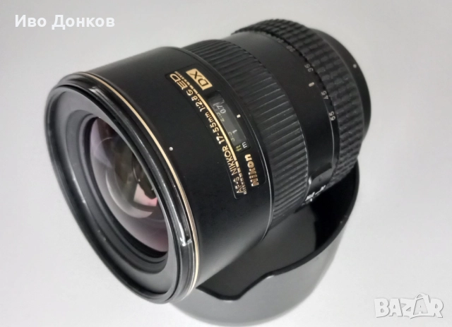 Продавам обектив Nikon Nikkor AF-S 17-55 1:2.8 G ED DX, снимка 2 - Обективи и филтри - 52548087