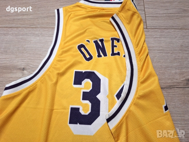 Баскетболен потник на Шакил О'Нийл#Лейкърс#34#Mitchel&Ness!, снимка 5 - Баскетбол - 52580870